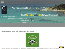 Tablet Screenshot of cretetaxi.net