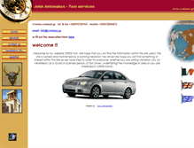 Tablet Screenshot of cretetaxi.gr